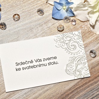 Svadobné oznámenie FO1238
