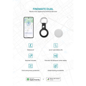 Duální lokátor předmětů Findmate Dual