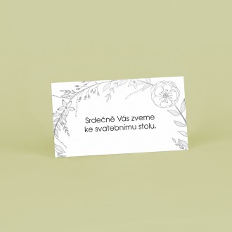 Svadobné oznámenie FO1243