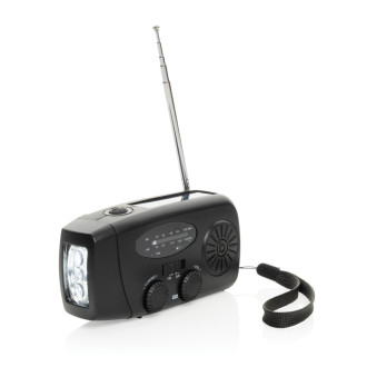 Nouzové rádio RescueWave RCS z recyklovaného plastu