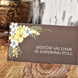 Svadobné oznámenie FO1252