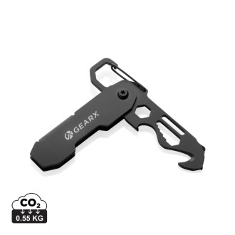 Skládací víceúčelové EDC nářadí Gear X s karabinou