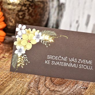 Svadobné oznámenie FO1252