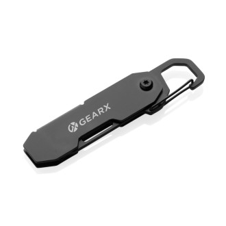 Skládací víceúčelové EDC nářadí Gear X s karabinou