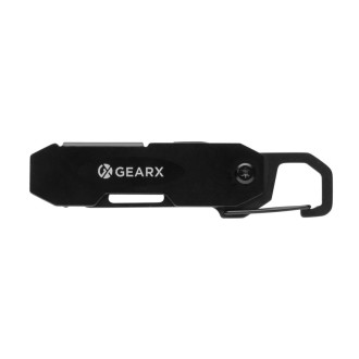 Skládací víceúčelové EDC nářadí Gear X s karabinou
