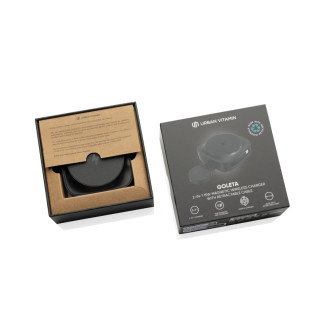 Magnetická bezdrát. nabíječka 2v1 15W Urban Vitamin Goleta