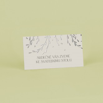 Svadobné oznámenie FO1255