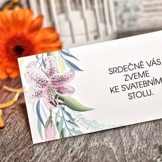 Svadobné oznámenie FO1259