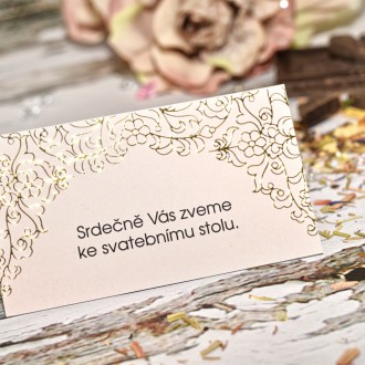 Svadobné oznámenie FO1290