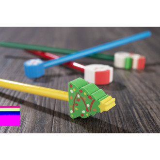 Tužka s Gumičkou CHRISTMAS - Sněhulák