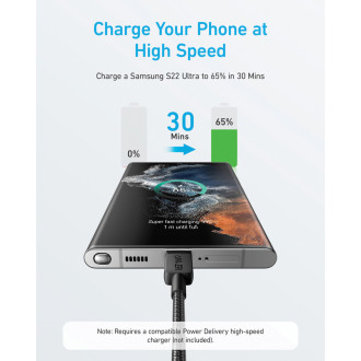 Nabíječka Anker USB-C na USB-C 1,8m 60W