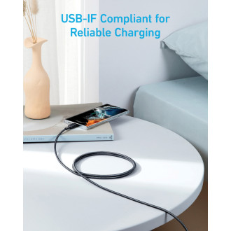 Nabíječka Anker USB-C na USB-C 1,8m 60W