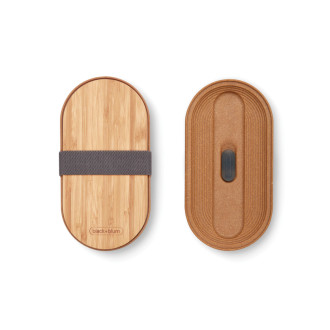 Nerezový dvojitý Bento box Black+Blum