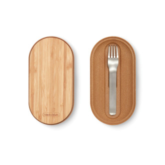 Nerezový dvojitý Bento box Black+Blum