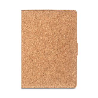 FIELDING. Složka A5 z korku a recyklovaného polyesteru (100% rPET) s odnímatelným blokem
