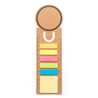 SAWYER. Kancelářská sada 3 v 1, vyrobená ze 100% recyklovaného papíru, s kulatým víkem a černým potiskem po celém obvodu