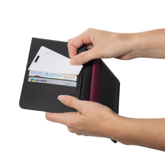 Tarjeta FindMate ultrafina plástico RCS