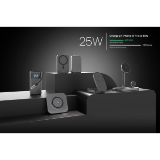 Magnetická powerbanka Quantum RCS s 10 000 mAh a výkonem 25W