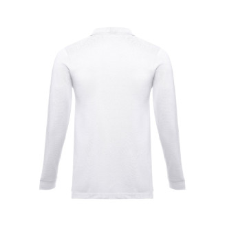 THC BERN WH II. Pánské bavlněné polo tričko s dlouhým rukávem