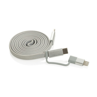 Ultra tenký magnetický nabíjecí kabel 60W 2 v 1