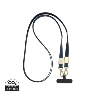 Crossbody lanyard Nivo RCS z recyklovaného PET