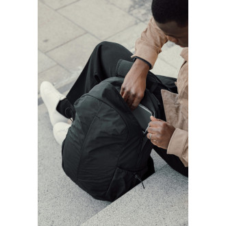 Batoh Urban KENTO z RCS recykl. nylonu s předním zipem