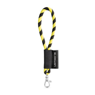 SADA TUBE pro šňůrku na krk krátká (Ø 7 mm) s karabinou 9 mm