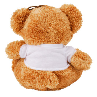 TEADY BEAR plyšová hračka, hnědá