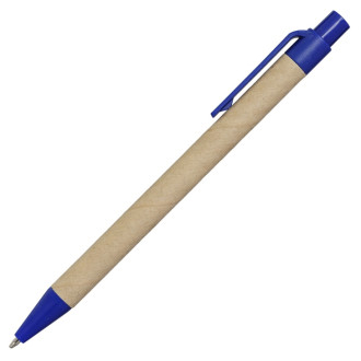 ECO PEN kuličkové pero, bílá/hnědá
