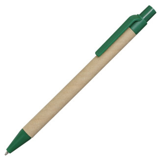 ECO PEN kuličkové pero, bílá/hnědá