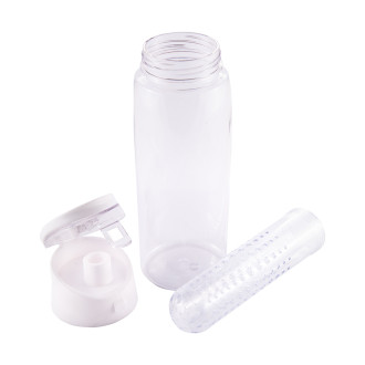 FRUTELLO sportovní lahev 700 ml s infuzérem, červená/transparentní