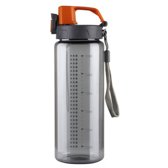 FEELSOGOOD sportovní lahev 700 ml, černá/šedá