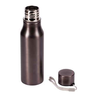 FUN TRIPPING lahev na pití z oceli 700 ml, stříbrná