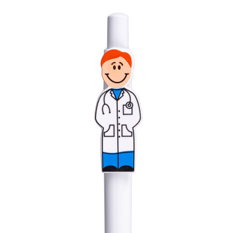MEDIC kuličkové pero, bílá
