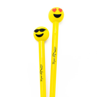 GRIN tužka s usměvavou tváří, žlutá