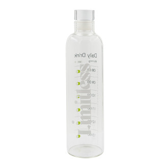 WIMBLEDON lahev z borosilikátového skla 550 ml, transparentní