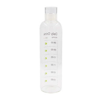 WIMBLEDON lahev z borosilikátového skla 550 ml, transparentní