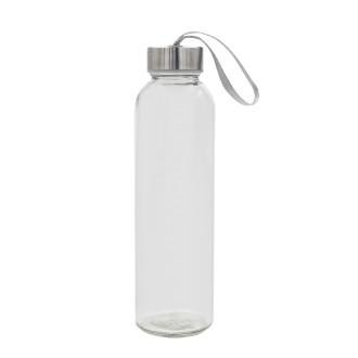 AQUA FLOW skleněná lahev 500 ml, transparentní