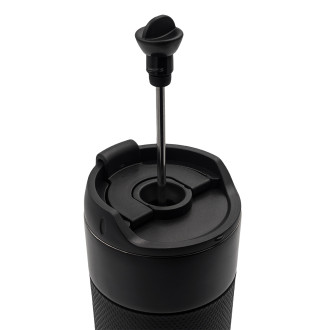 ASPET termohrnek s french press 450 ml, černá