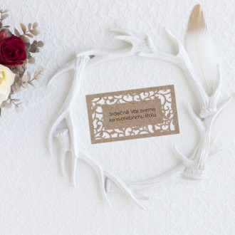 Svadobná pozvánka L2180p