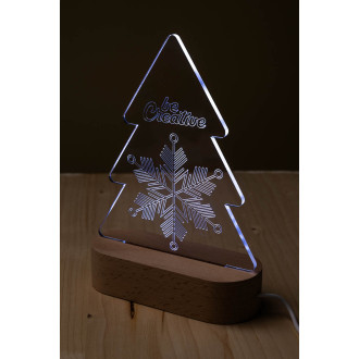 LED světelná trofej na vánoční stromeček