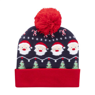 Vánoční LED zimní čepice, Santa Claus
