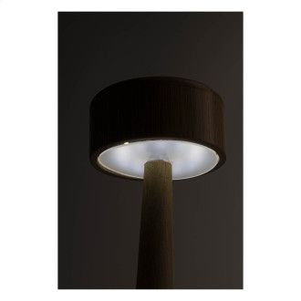bambusová stolní lampa