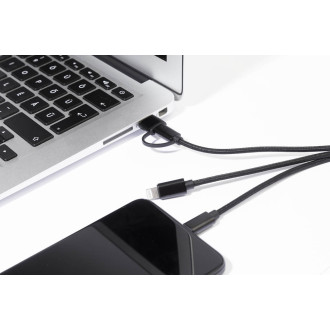 nabíjecí kabel s přívěškem na klíče