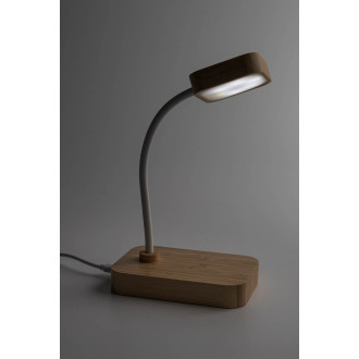 stolní lampa s bezdrátovou nabíječkou