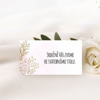 Svadobná pozvánka FO1334p