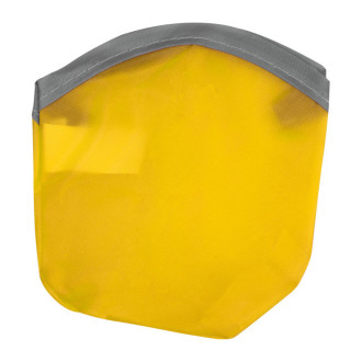 Foldable frisbee with a polyester case