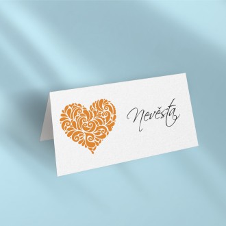Svadobná menovka L2115jm