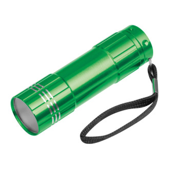 9 LED kovová baterka Montargis