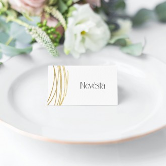 Svadobná menovka FO1275jm